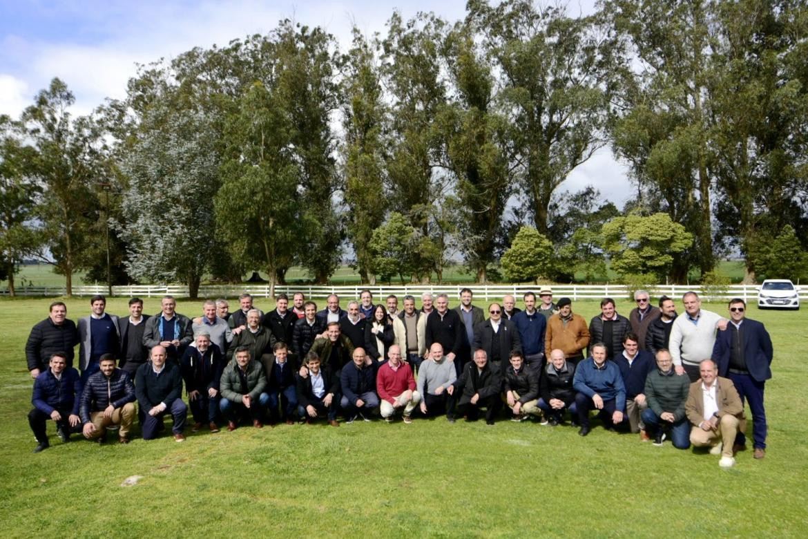 Intendentes de Juntos se reunieron en Balcarce. Foto: prensa JxC