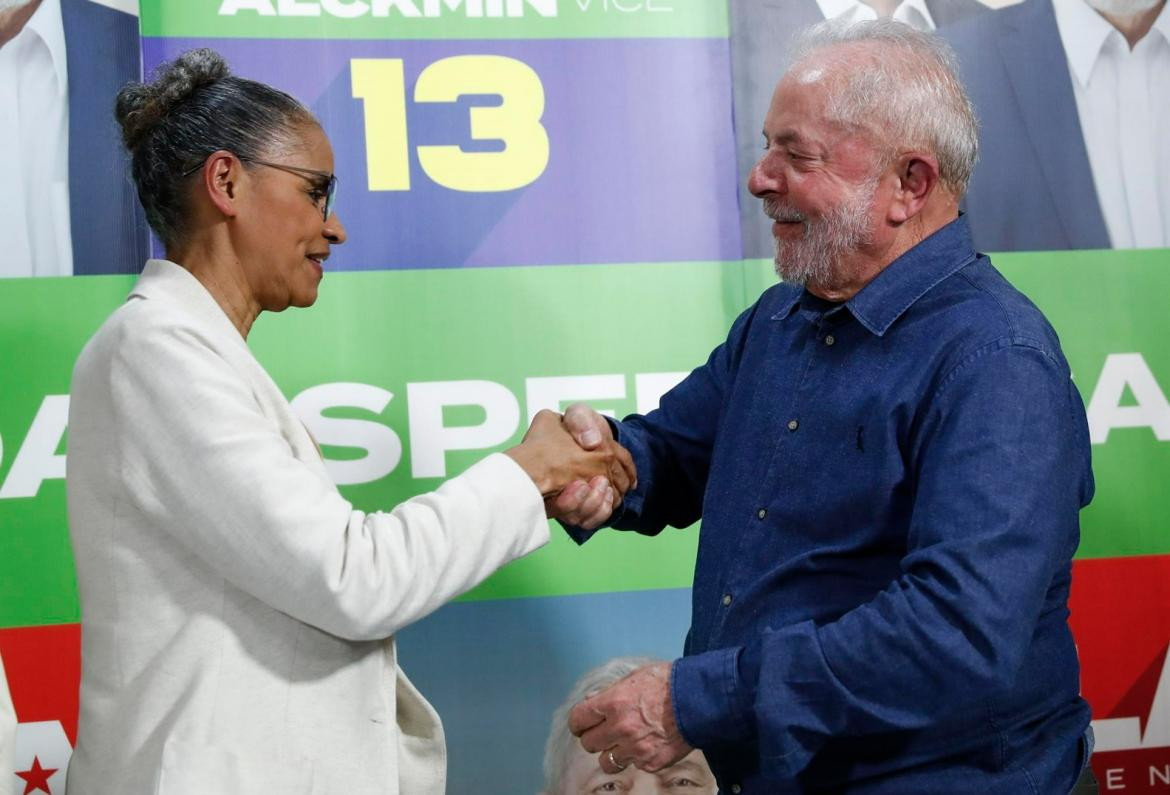 Lula y la ambientalista Marina Silva_EFE