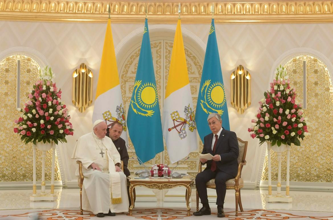 El papa en Kazajistán_Reuters
