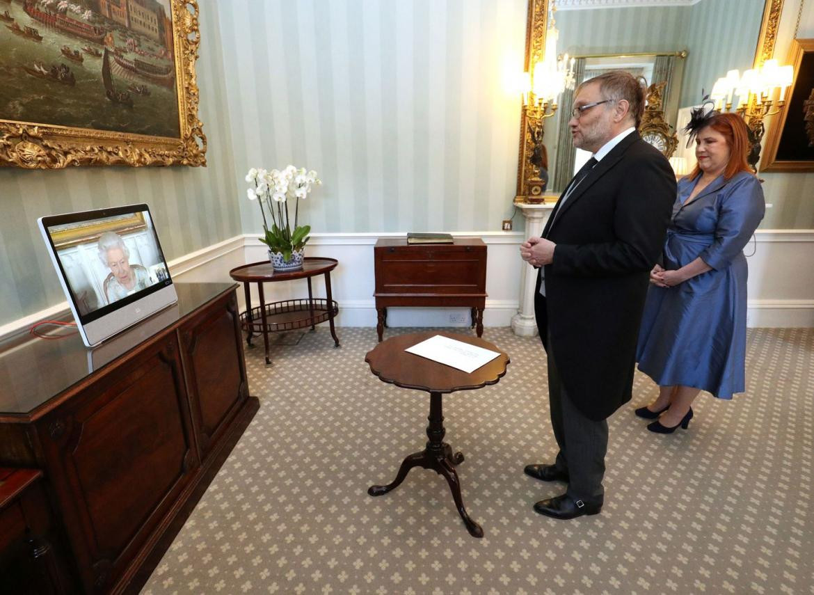 El embajador de la Argentina ante el Reino Unido e Irlanda Javier Figueroa. Foto: REUTERS