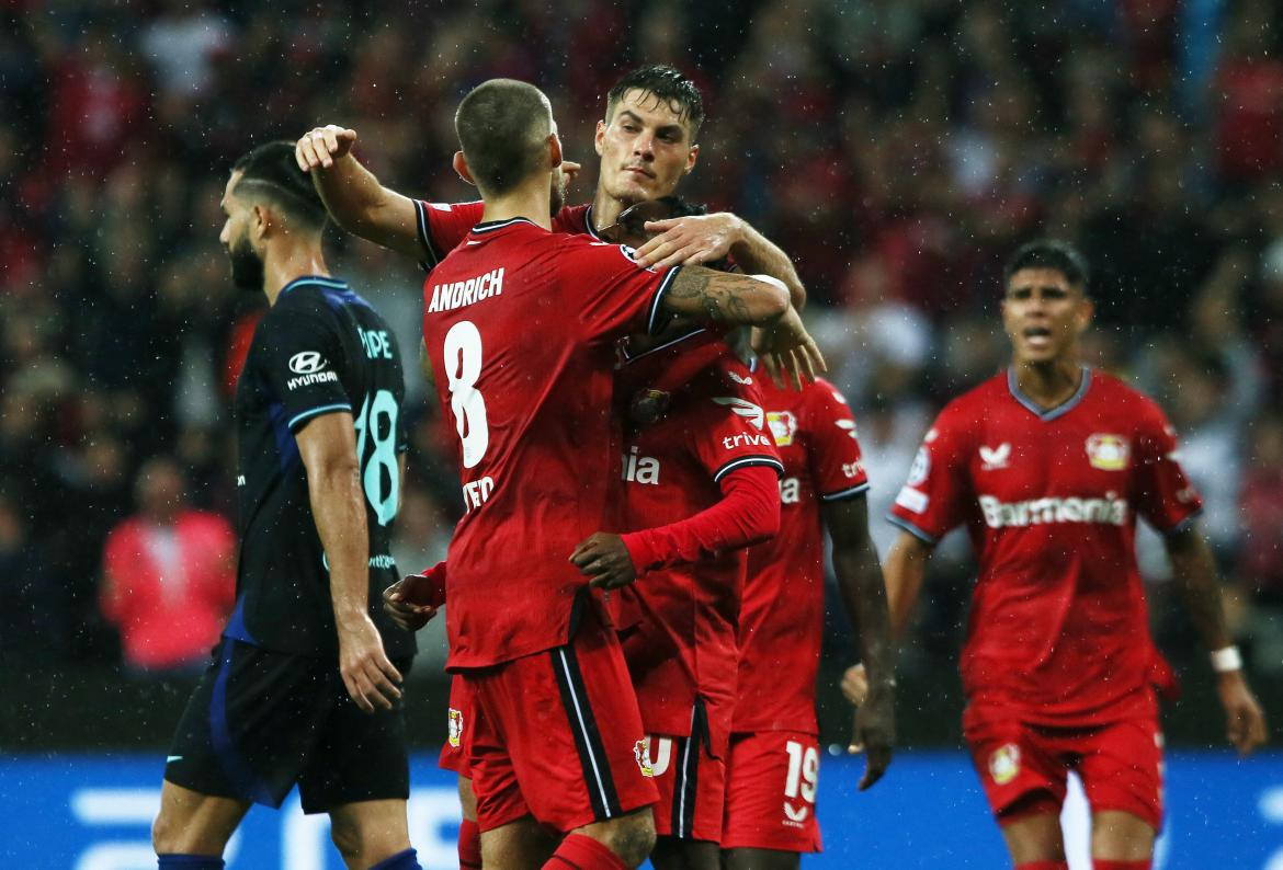 Champions League, Bayer Leverkusen vs. Atlético Madrid. Foto: REUTERS.