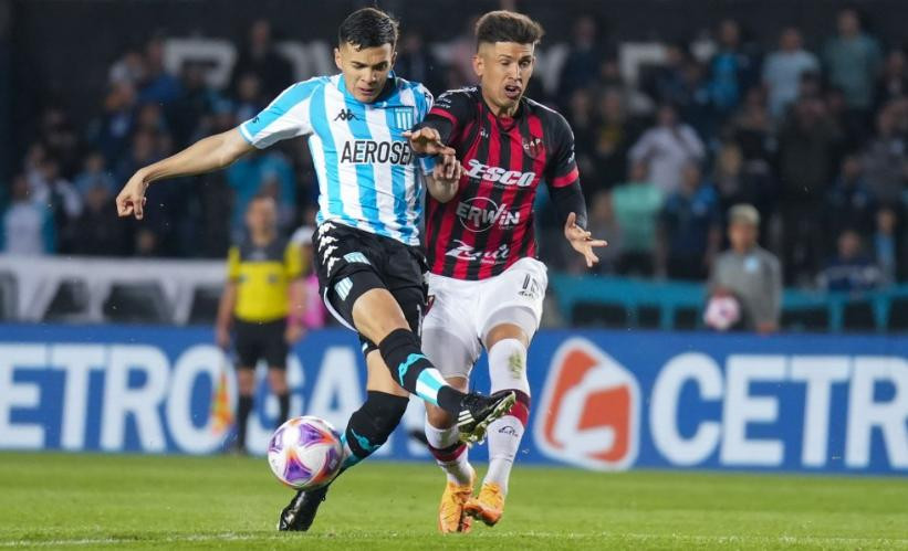 Racing vs Patronato, fútbol argentino. Foto: NA.