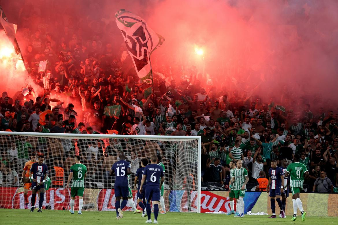 Champions League, Maccabi Haifa vs. PSG. Foto: REUTERS.