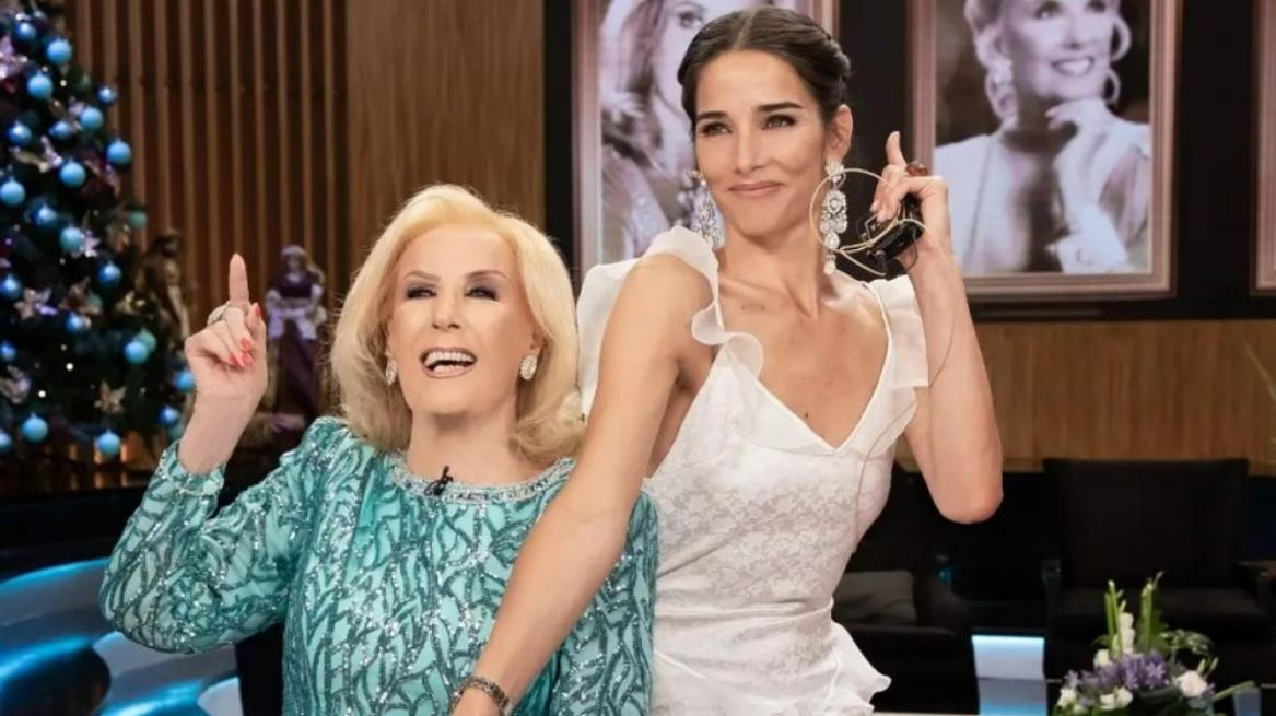 Mirtha y Juana. Foto: NA.