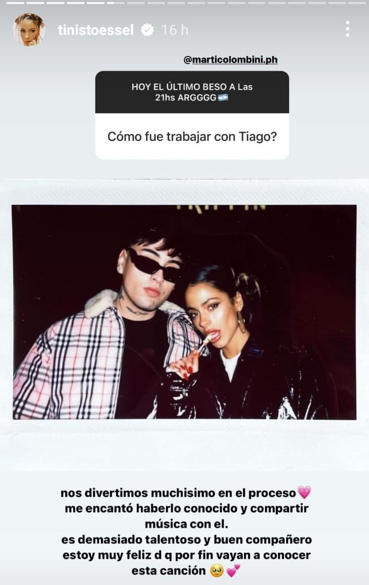 La historia de Tini_Instagram/tinistoessel