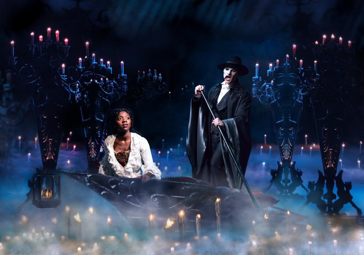 Fantasma de la Ópera en Broadway. Foto: Prensa.