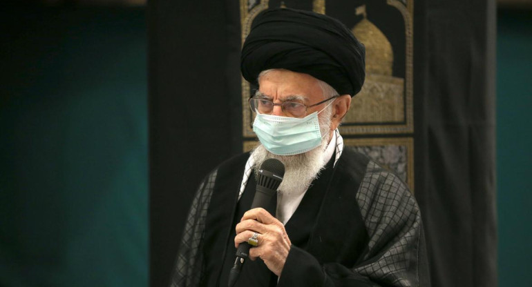 Ayatollah Ali Khamenei, líder supremo de Irán. Foto: EFE.