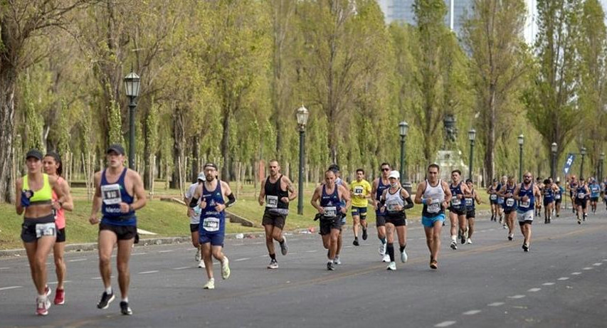 Maratón 42K Buenos Aires. Foto: Télam