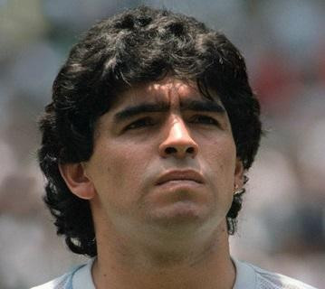 Diego Maradona en el 86. Foto: Mercado Libre.