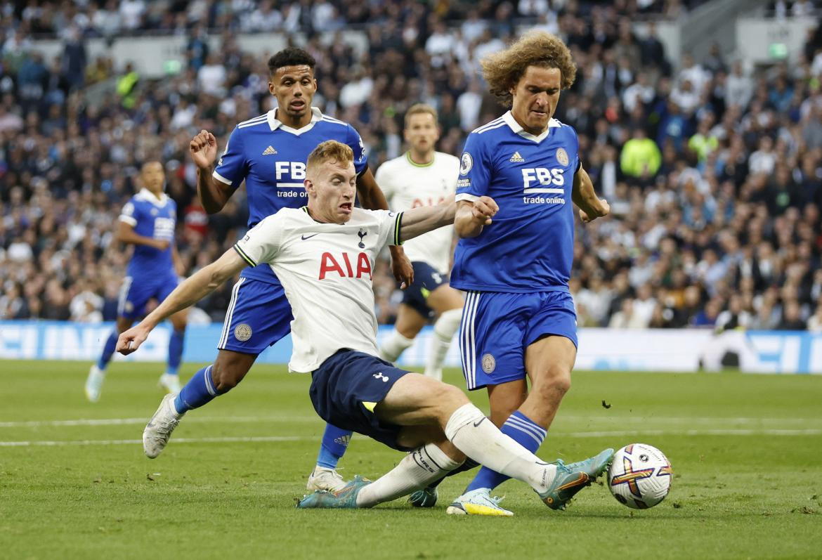 Tottenham vs Leicester, Premier League. Foto: REUTERS
