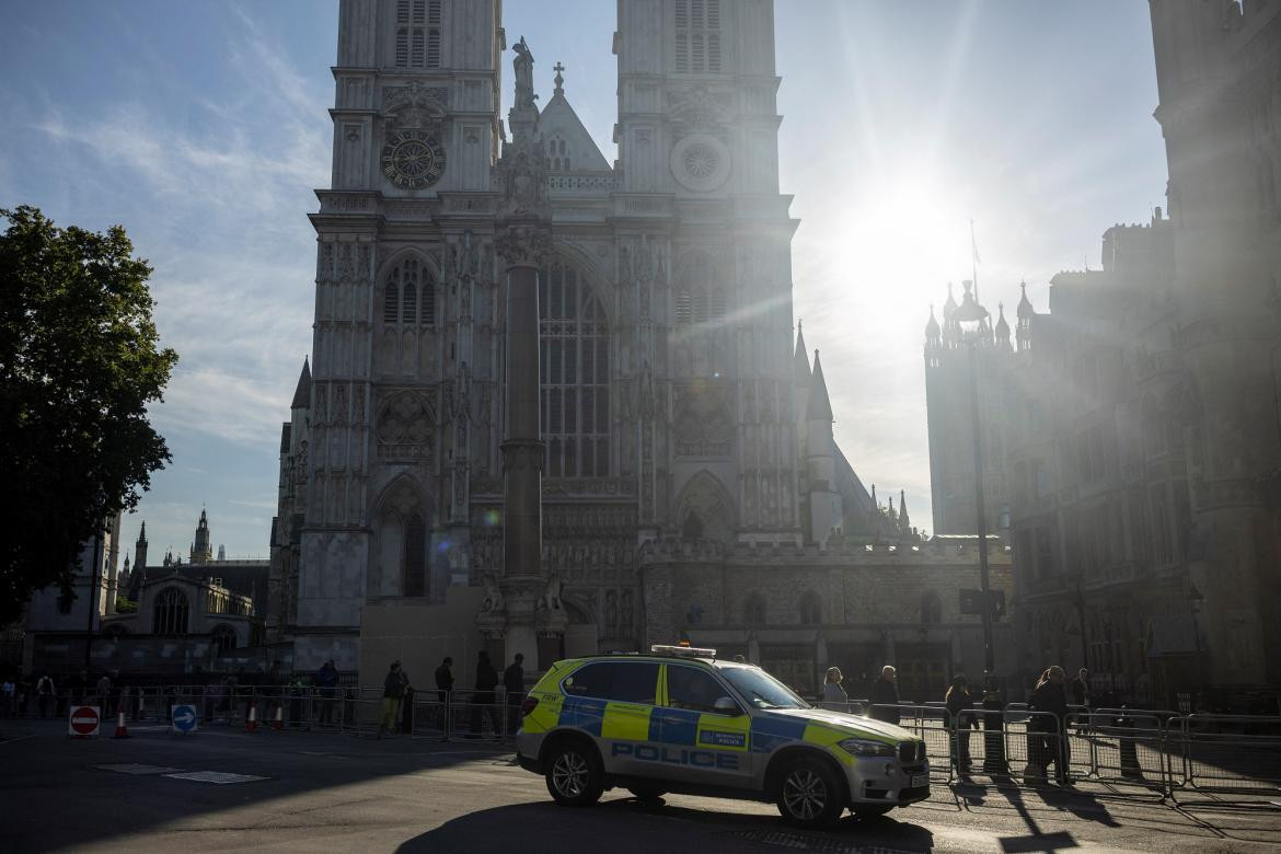 Isabel II, último adiós en Londres. Foto: REUTERS