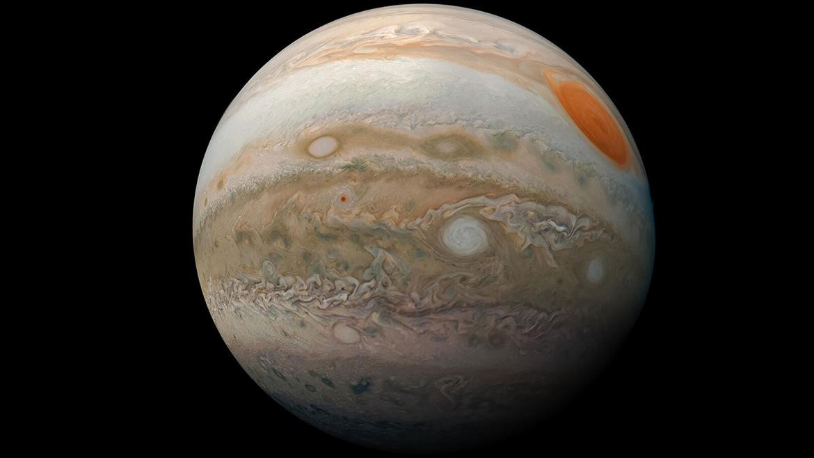 Fotografía de Júpiter. Foto: NASA.