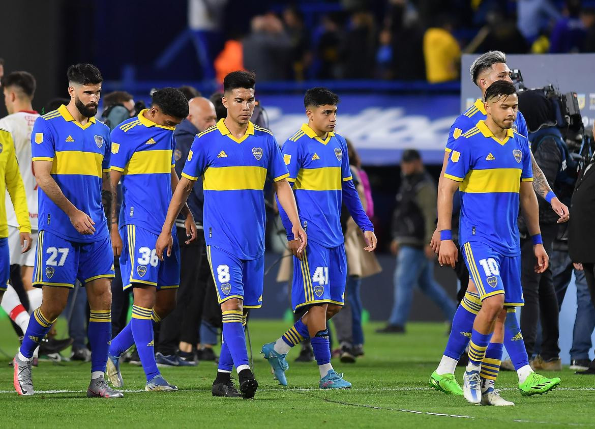 Boca empató con Huracán. Foto: Télam.