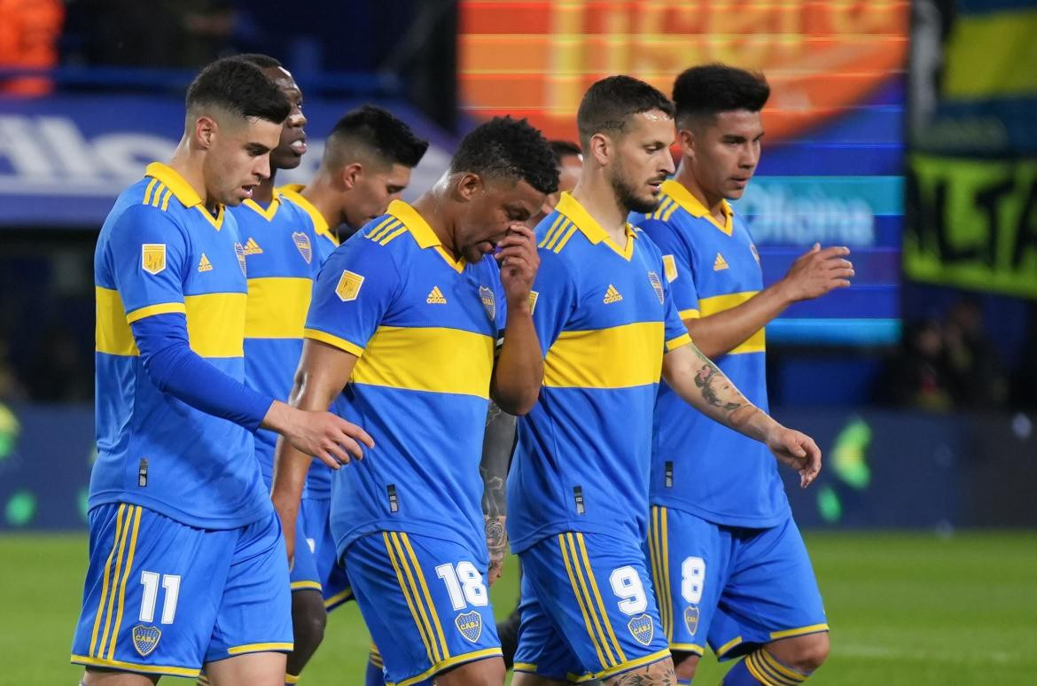 Boca Juniors, plantel. Foto: NA