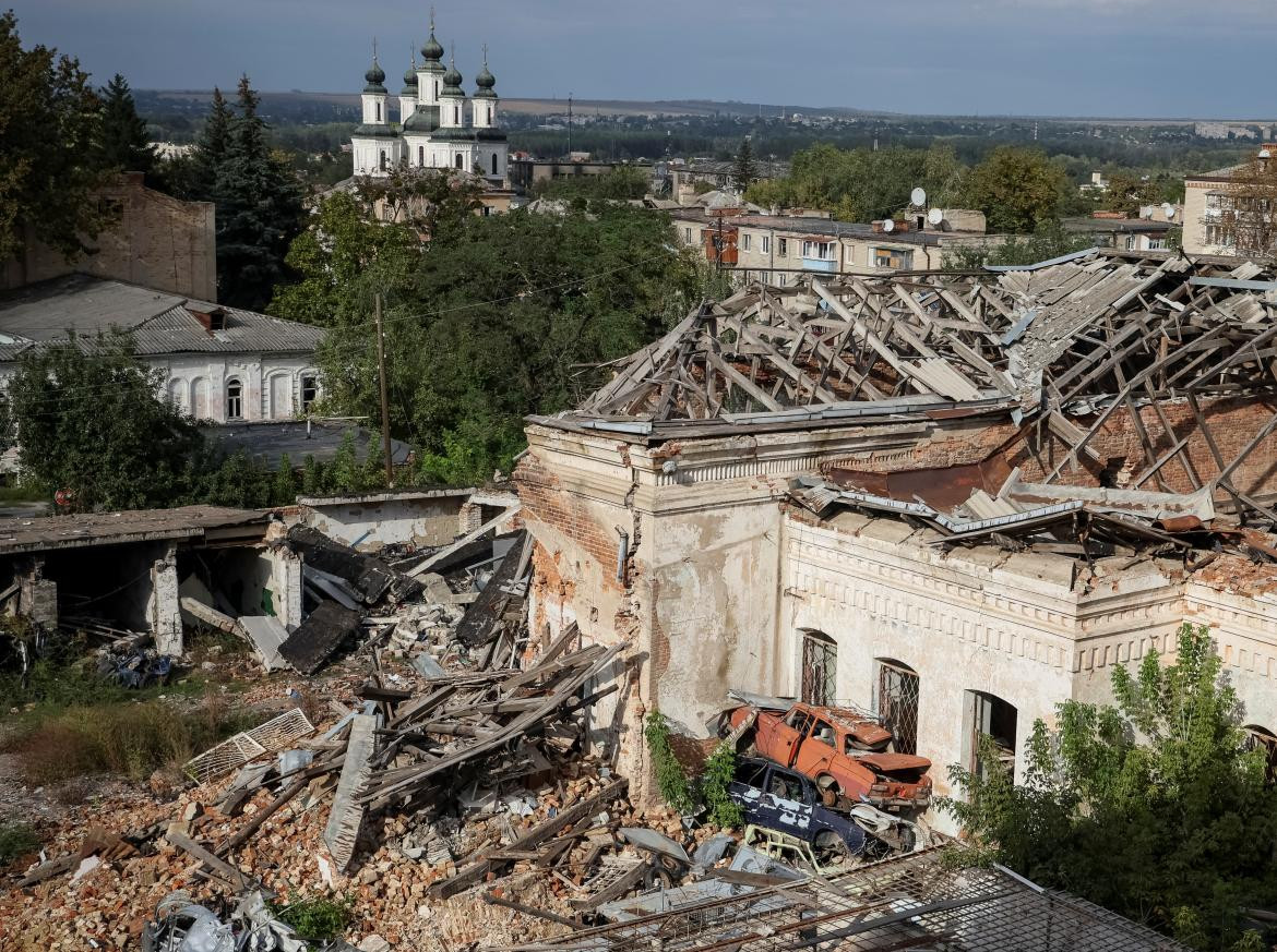 Destrucción en Izium, Ucrania_Reuters