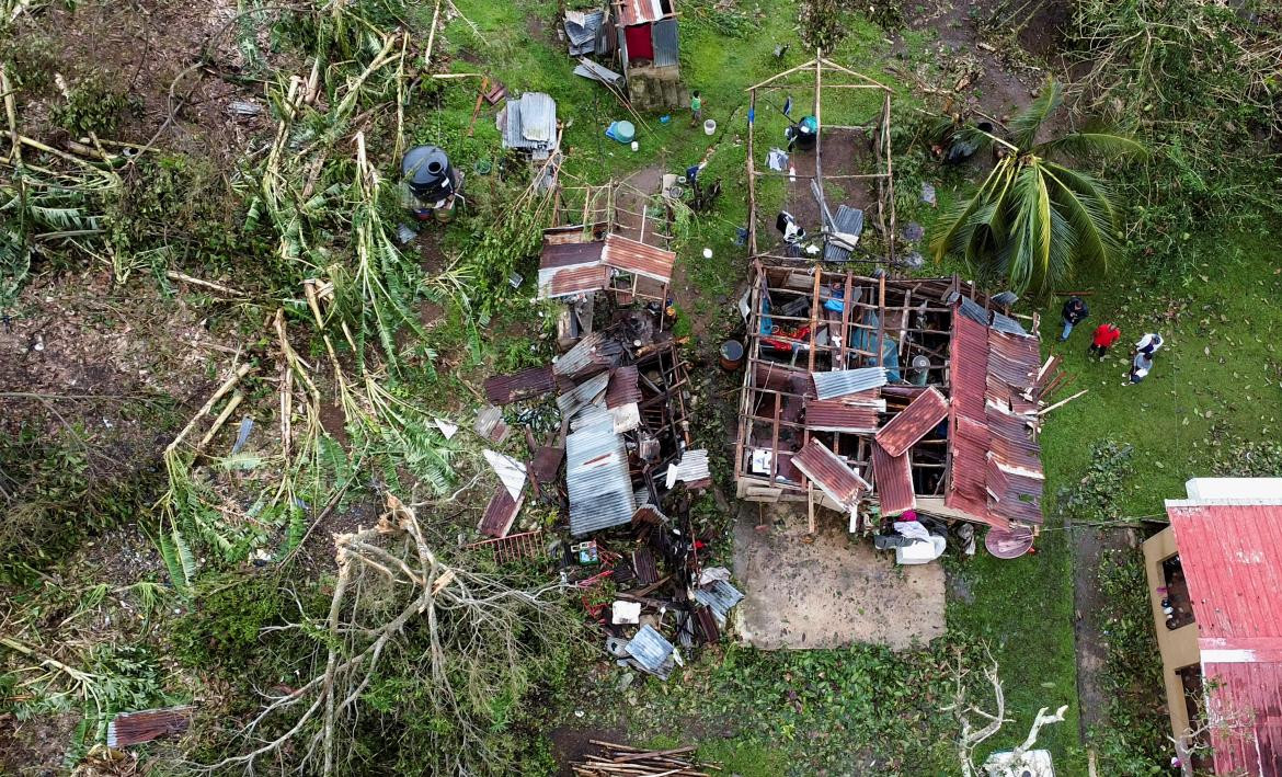 Huracán Fiona. Foto: Reuters.