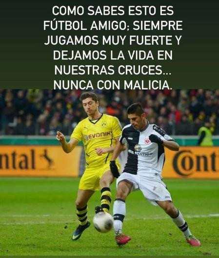 Respuesta de Carlos Zambrano a los dichos de Robert Lewandowski. Foto: @CarlosZambrano.