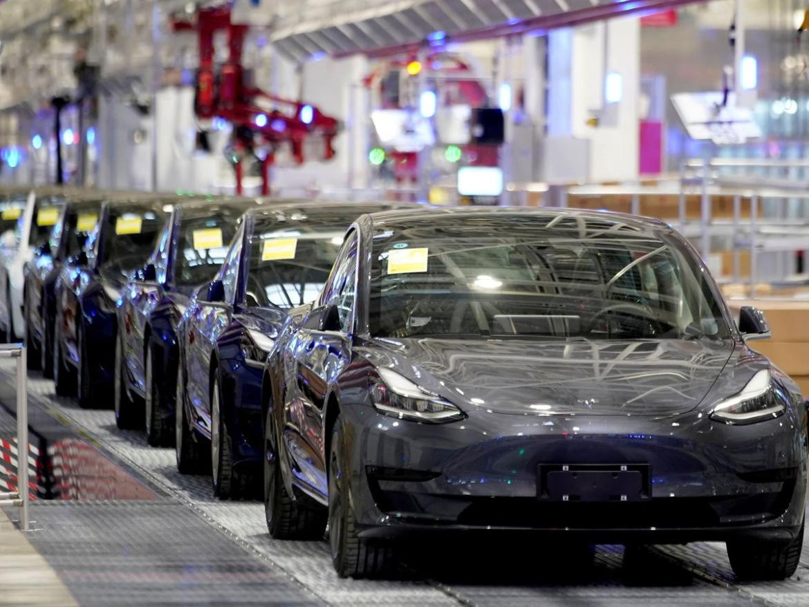 Autos Tesla. Foto: REUTERS