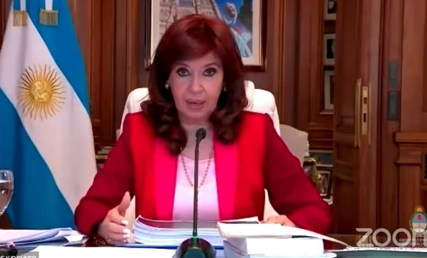 Cristina Fernández de Kirchner. Foto: NA.