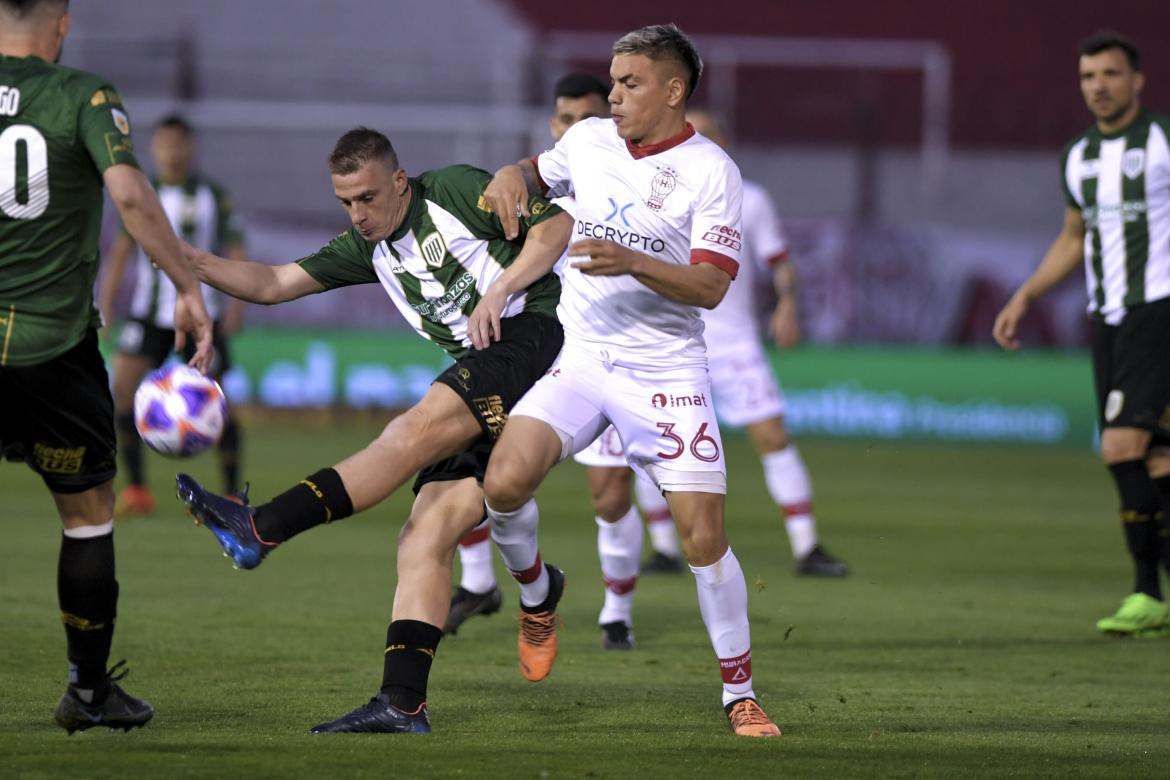 Banfield vs Huracán, Liga Profesional. Foto: Télam