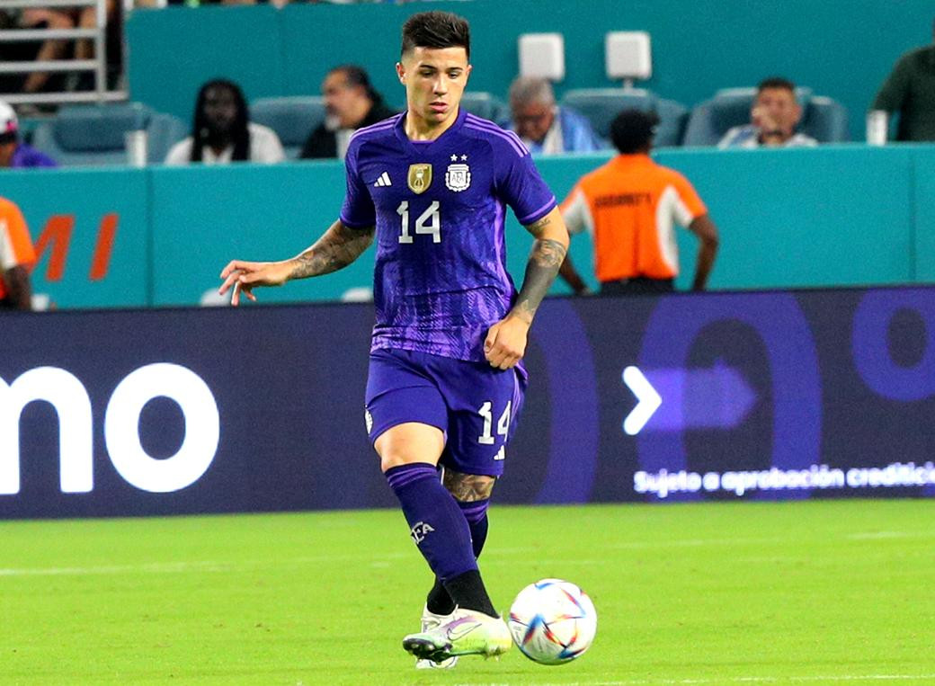 Enzo Fernández tuvo su debut en la Selección y se ilusiona con ir a Qatar 2022 | Canal 26