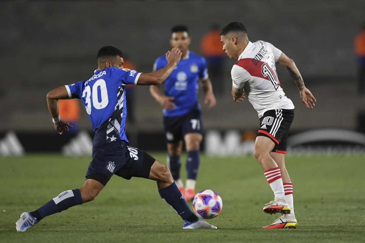 River vs. Talleres en el Monumental. Foto: Télam.