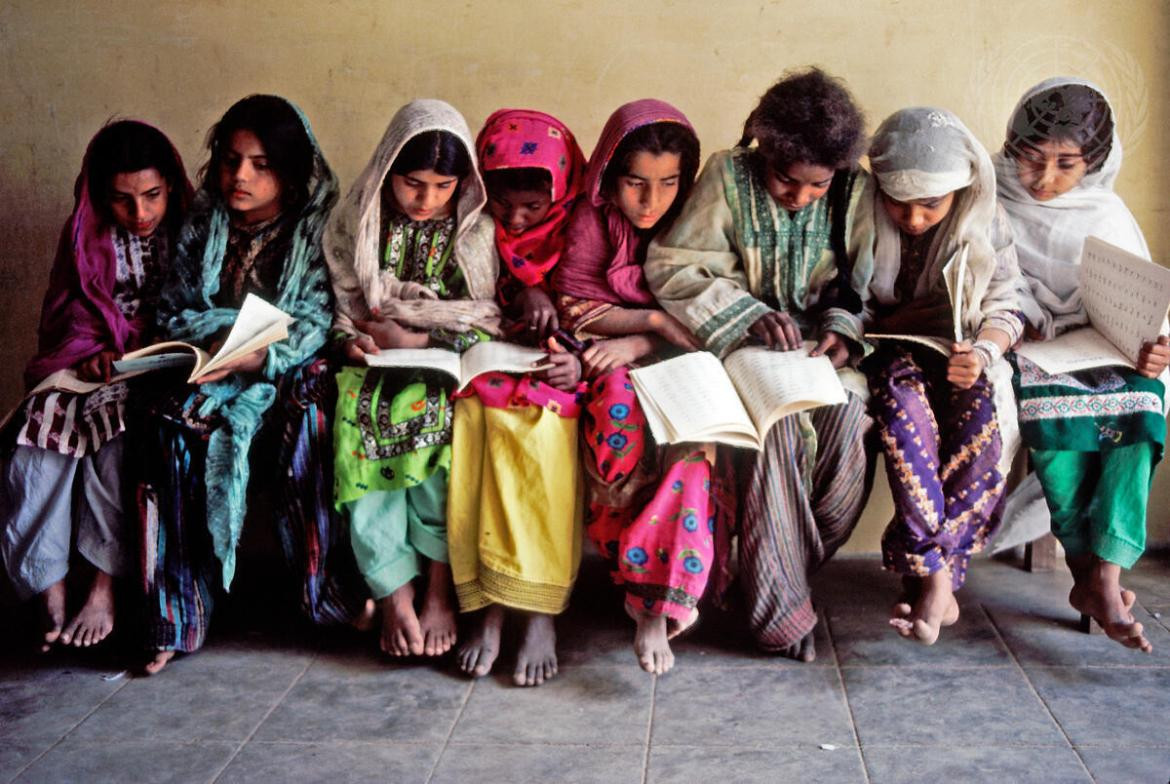 Transformando la educación. Pakistan. Foto: UN Photo/John Isaac Foto Onu