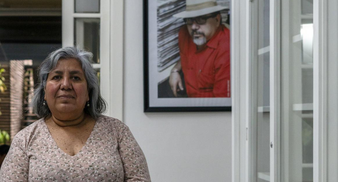 Griselda Triana, viuda del periodista Juan Valdez. Foto: El País.