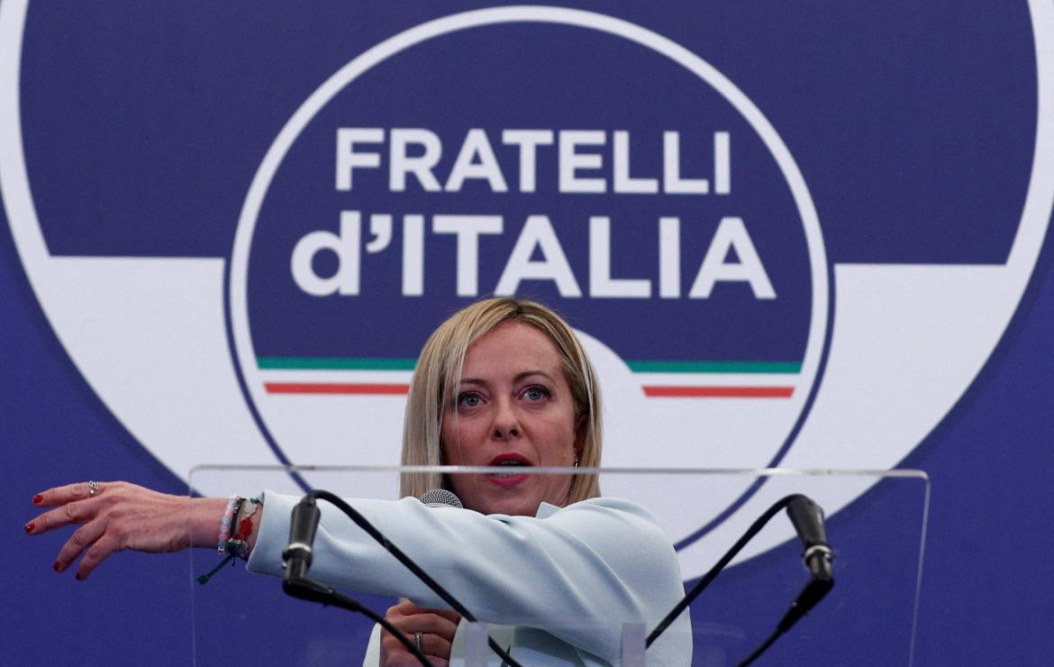 Giorgia Meloni, Italia, Reuters