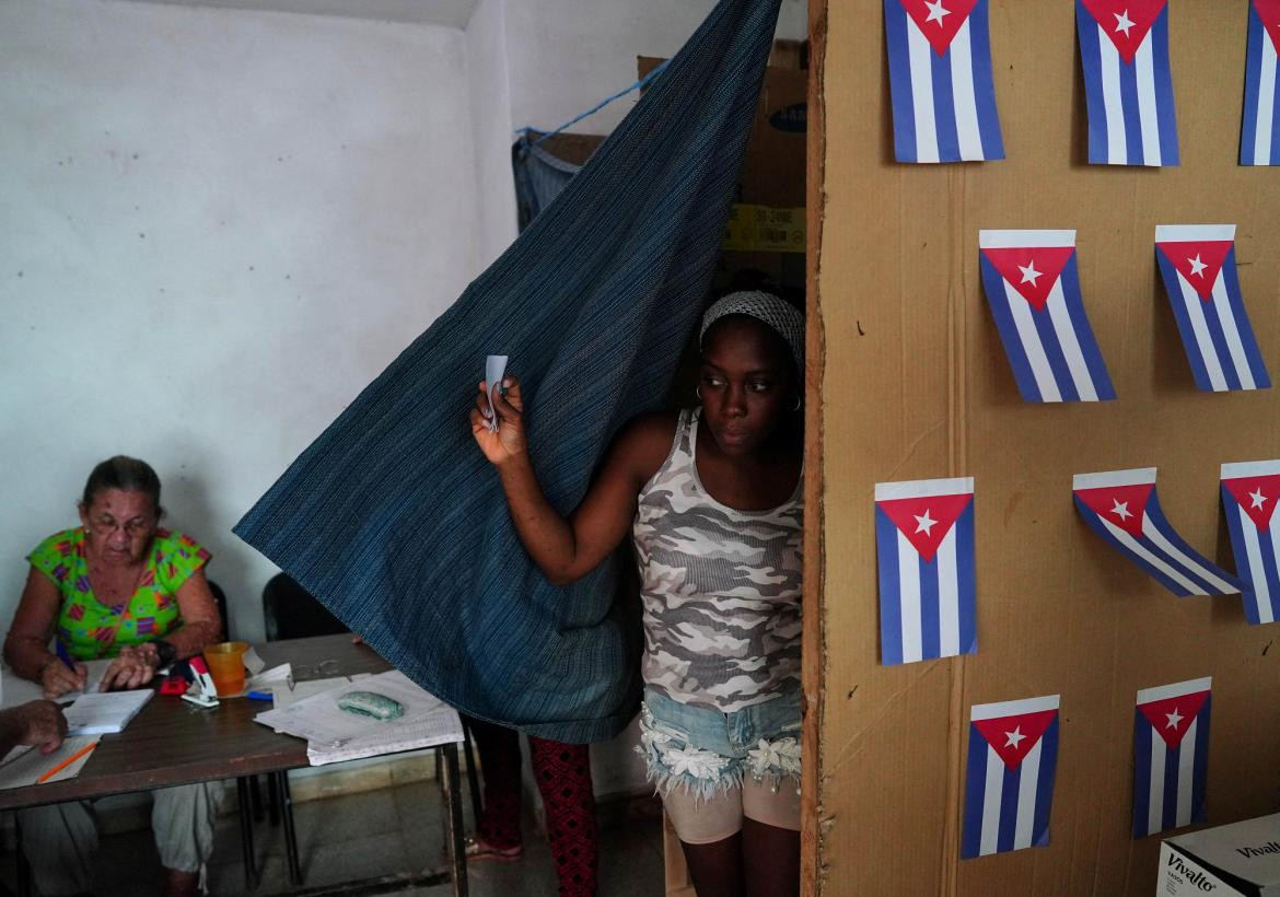 Referéndum en Cuba. Foto: Reuters.