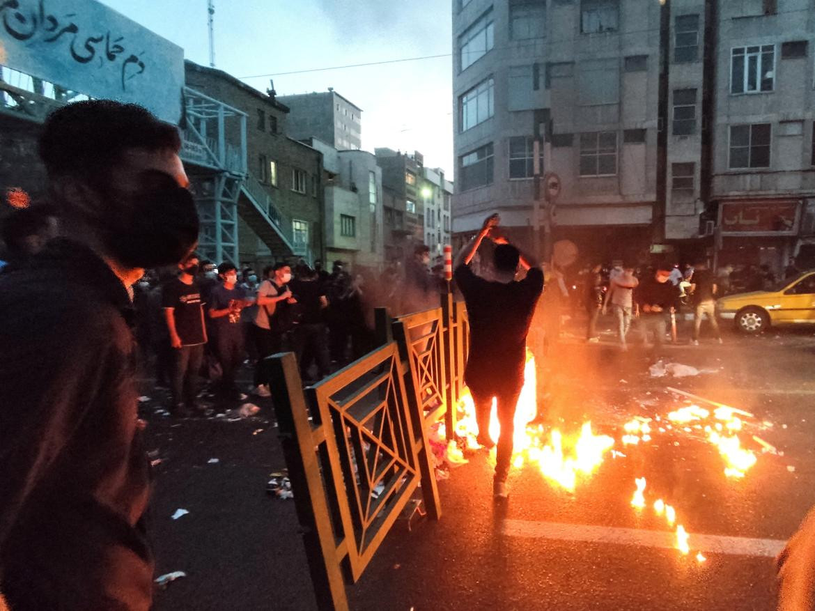 Protestas en Irán. Foto: REUTERS