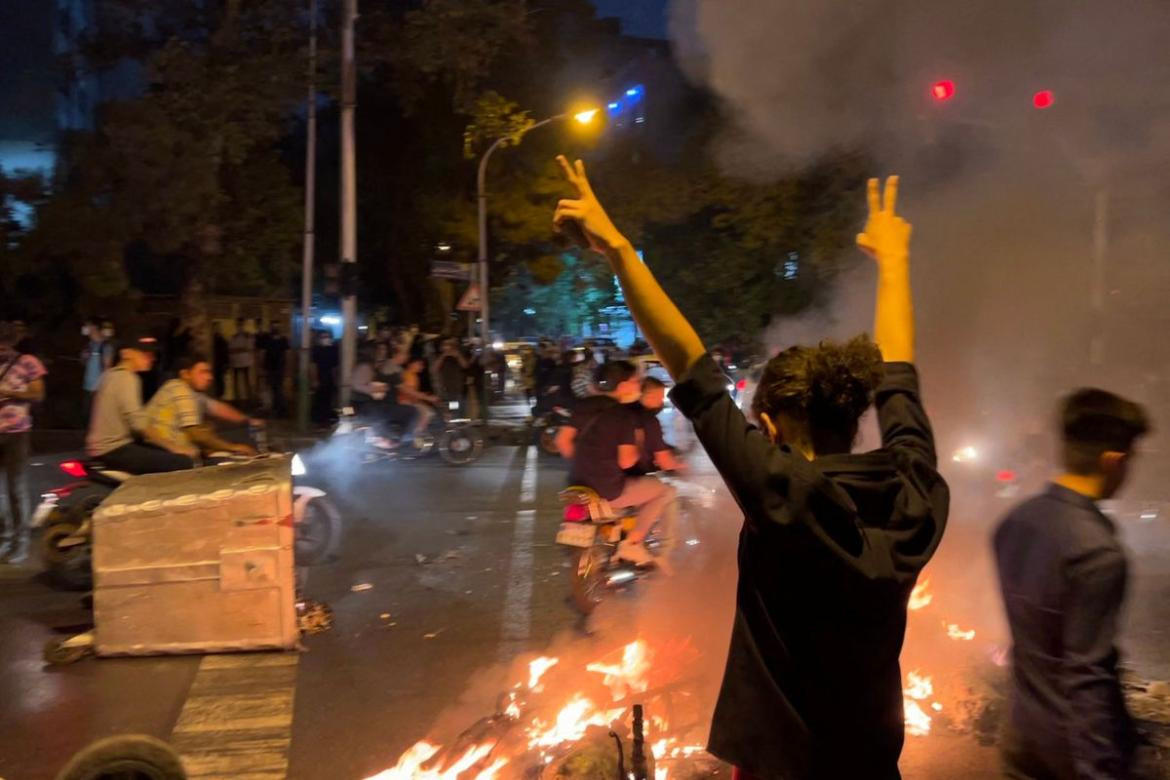 Protestas en Irán. Foto: REUTERS