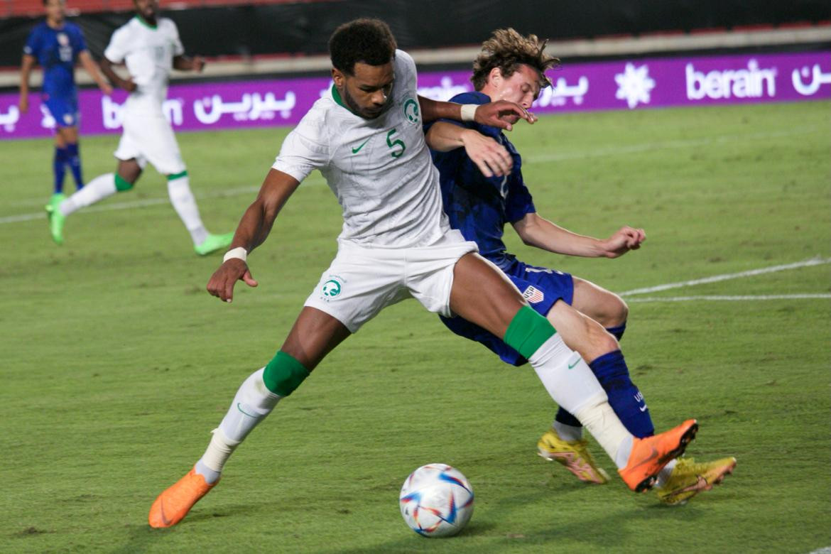 Amistoso internacional, Estados Unidos vs. Arabia Saudita. Foto: EFE.