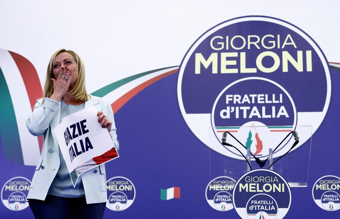 Giorgia Meloni. Foto: REUTERS.