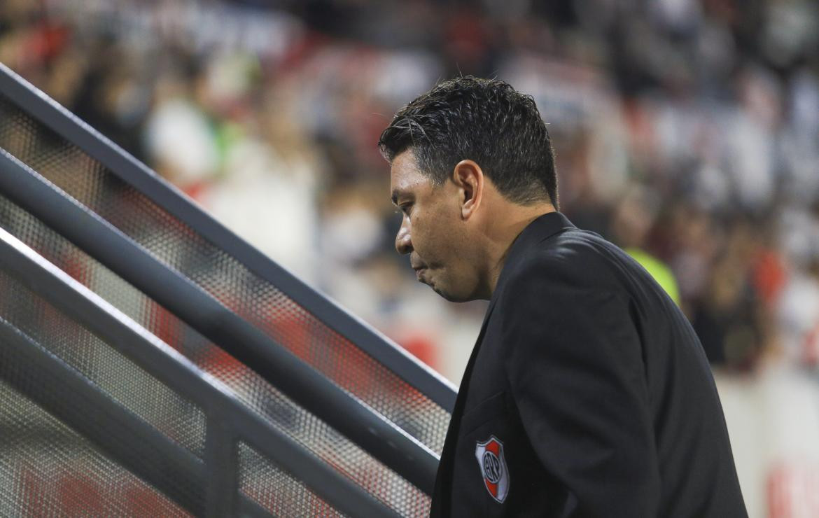 Marcelo Gallardo, técnico de River. Foto: NA.