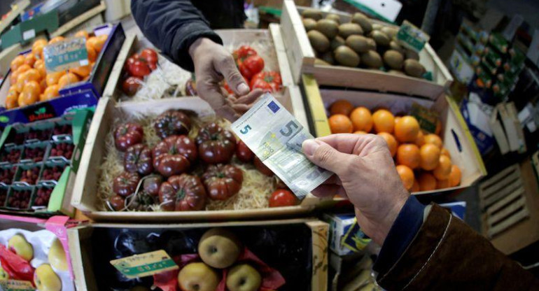 Inflación eurozonal. Foto: REUTERS