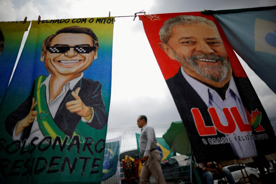 Elecciones en Brasil, Bolsonaro y Lula. Foto: NA