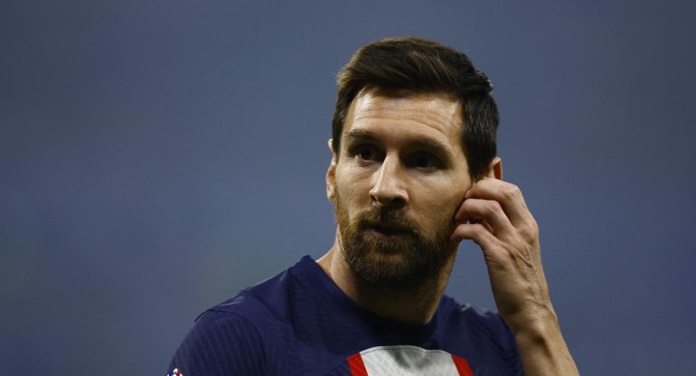 El PSG quiere renovarle a Lionel Messi. Foto: Reuters.