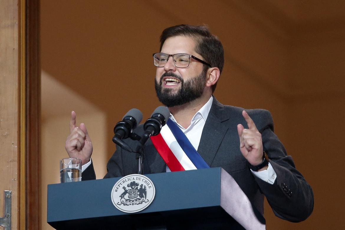 Gabriel Boric, presidente de Chile. Foto: REUTERS