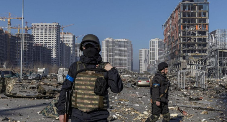 Guerra en Ucrania. Foto: REUTERS