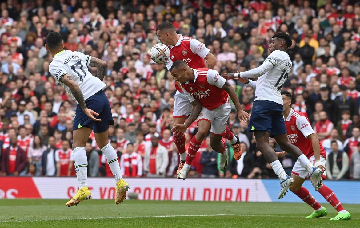 Arsenal vs Tottenham, Premier League. Foto: EFE