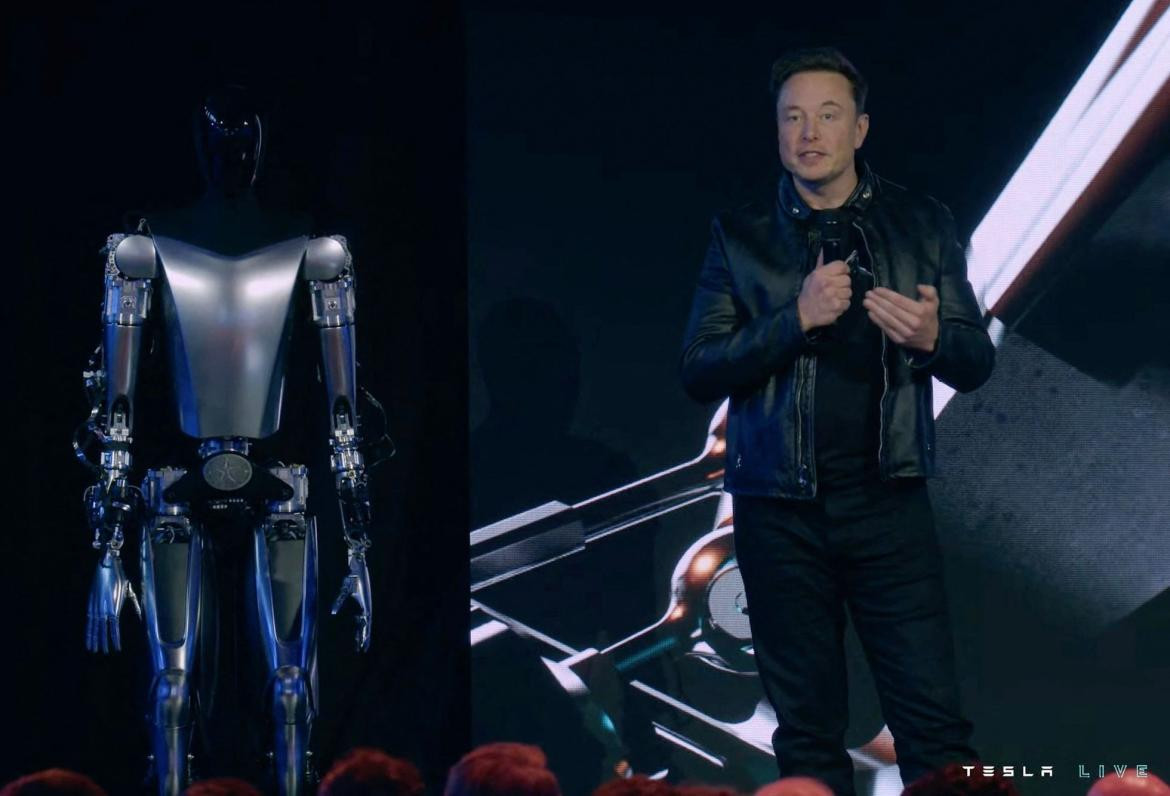 Robot Tesla. Foto: Tesla.