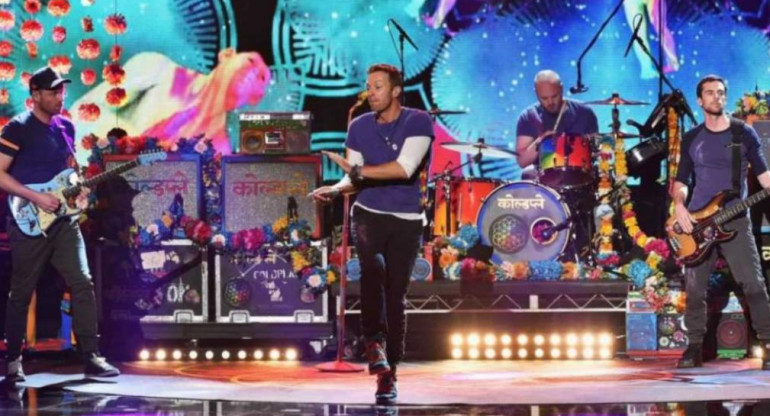 Coldplay suspende los shows. Foto: NA.