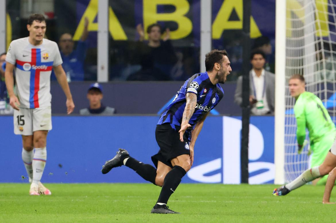 Champions League, Inter vs Barcelona. Foto: EFE.