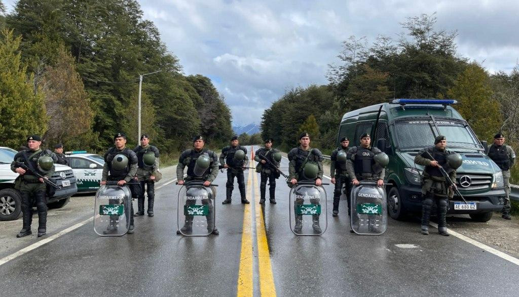 Villa Mascardi, operativo, mapuches, Foto NA