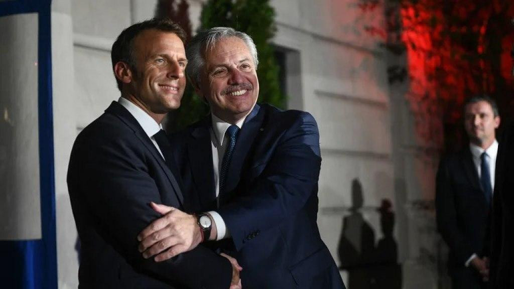 Emmanuel Macron y Alberto Fernández, Argentina, Francia, Gobierno, NA