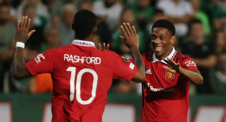 Manchester United venció a Omonia. Foto: Reuters.