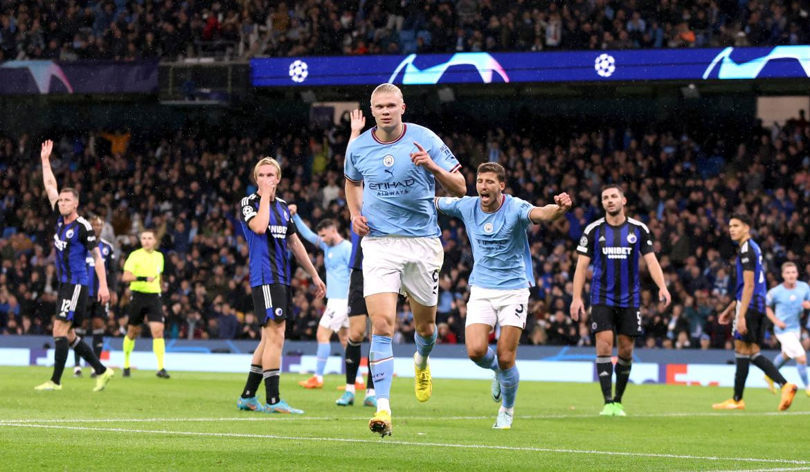 Erling Haaland, Manchester City, Premier League. Foto: NA