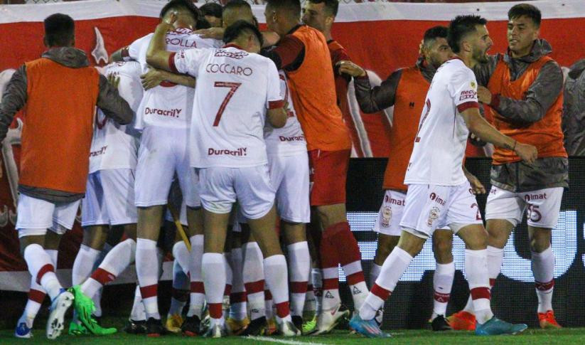 Huracán Liga Profesional de Fútbol. Foto: NA.