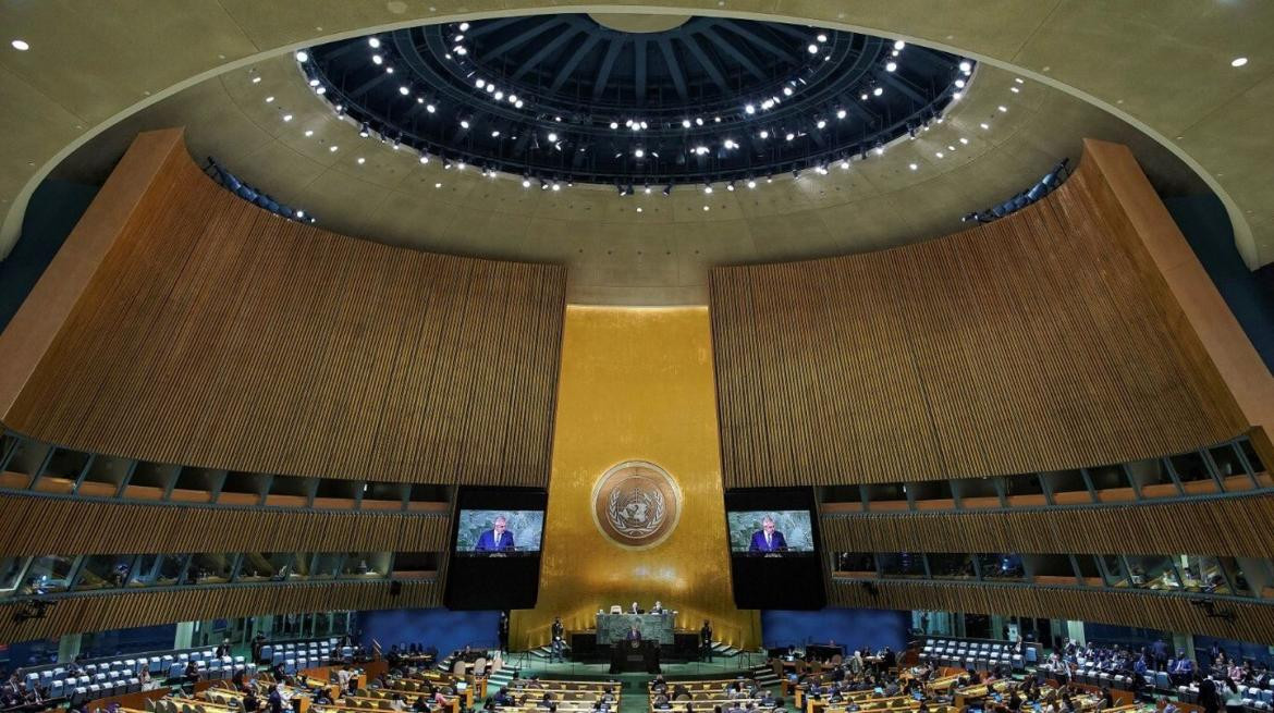 Votación en la ONU sobre violaciones a los DDHH en Venezuela. Foto: REUTERS.